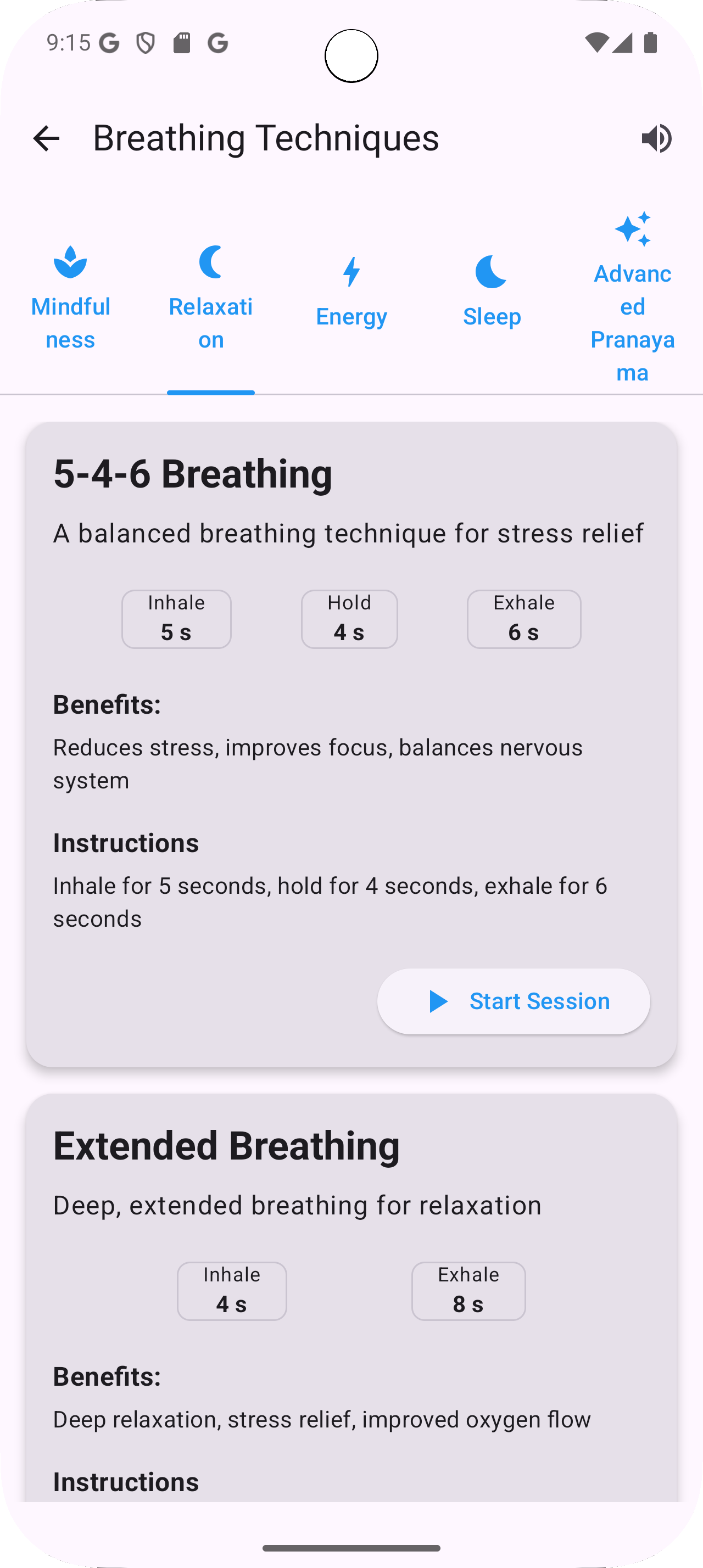Mantra Breath App - Breathing Exercises