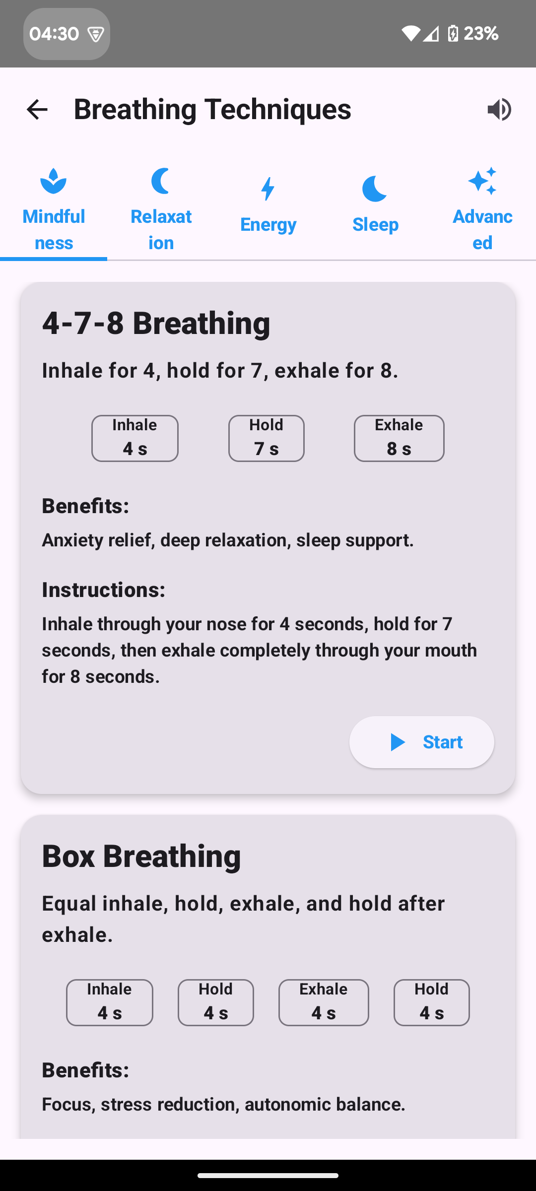 Mantra Breath App - Breathing Exercises