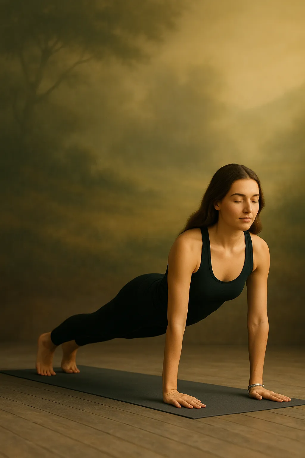 Prkno (Phalakasana)